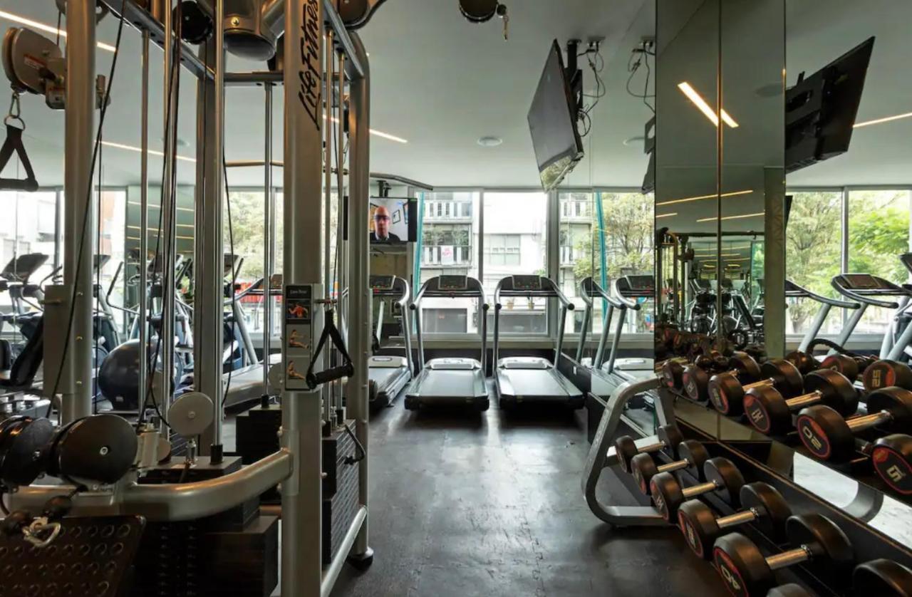 Departamento Mexicano En Polanco. Pool - Gym - Parking Mexico Extérieur photo