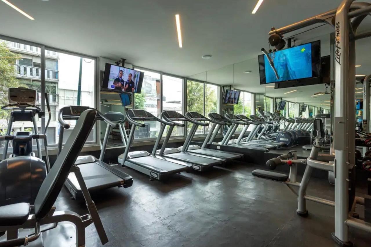 Departamento Mexicano En Polanco. Pool - Gym - Parking Mexico Extérieur photo